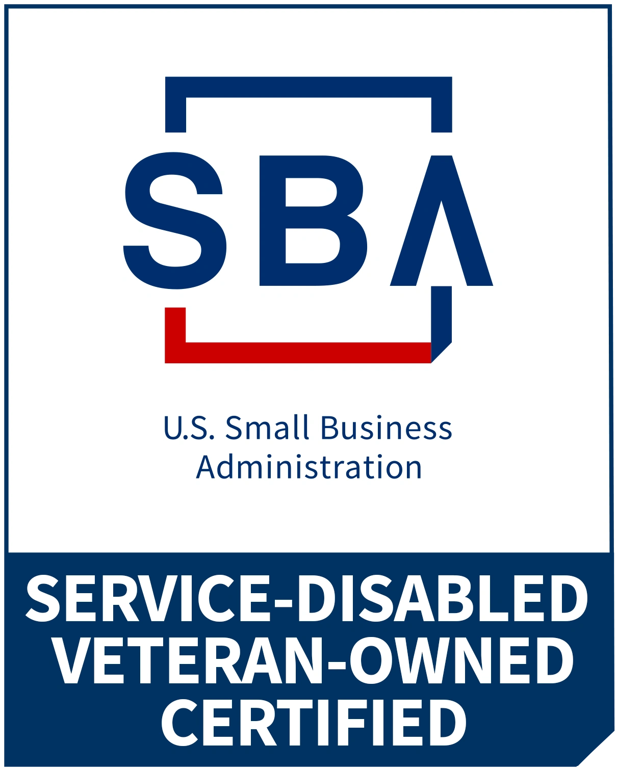 SBA Service-Disabled Veteran-Owned Small Business Certified